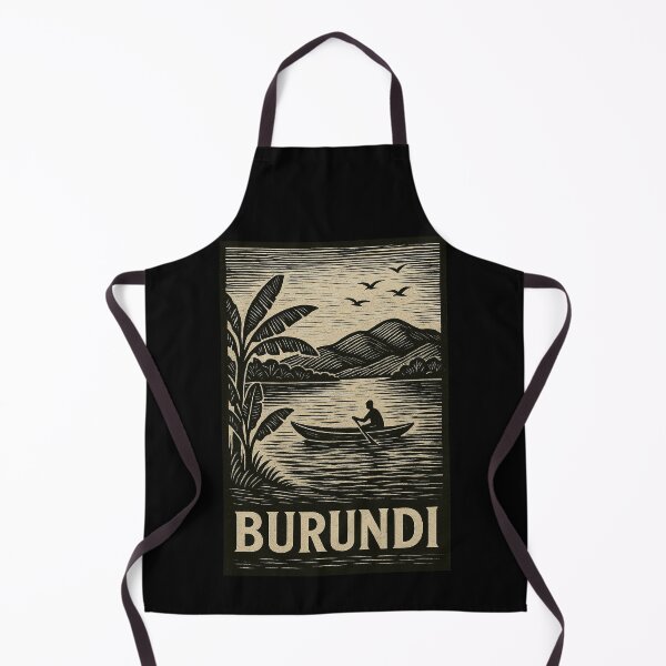 Item preview, Burundi Linocut Style designed and sold by Thistle-TShop.
