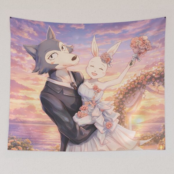 Item preview, Beastars - Legoshi & Haru designed and sold by Bikash-A7.