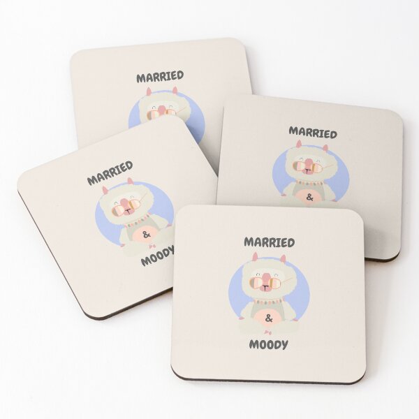 Item preview, Married And Moody designed and sold by The SD Ink.