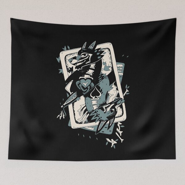 Item preview, Divided Wolf Illustration designed and sold by caenpparpdp30.