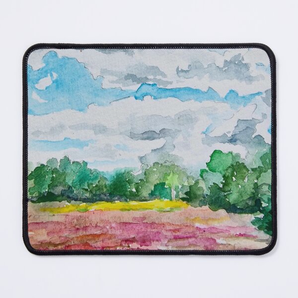 Item preview, Heathland in summer designed and sold by MTSKunst.