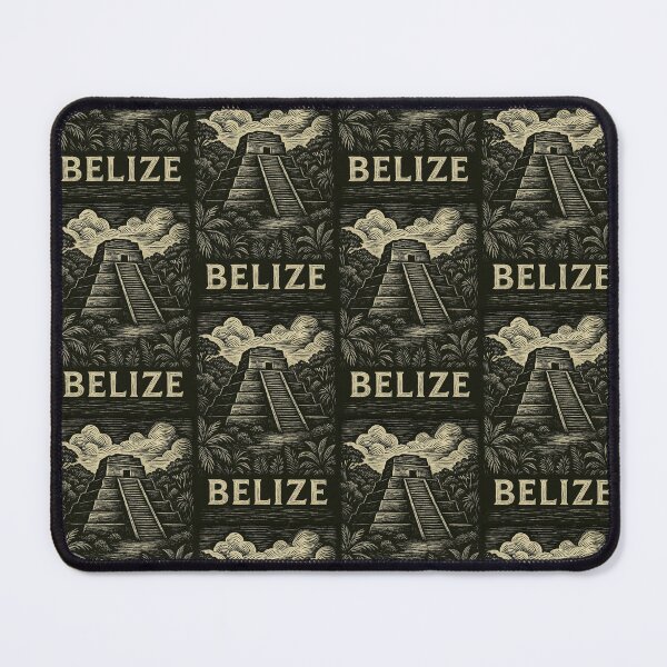 Item preview, Belize Linocut Style designed and sold by Thistle-TShop.