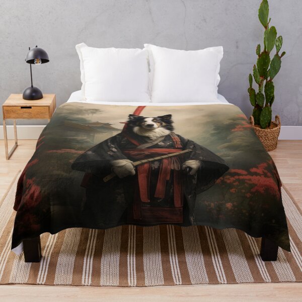 Item preview, Border Collie Ronin - Epic Samurai Dog Warrior designed and sold by Tommy-Ellie.