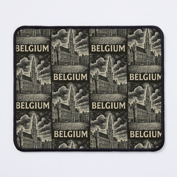 Item preview, Belgium Linocut Style designed and sold by Thistle-TShop.