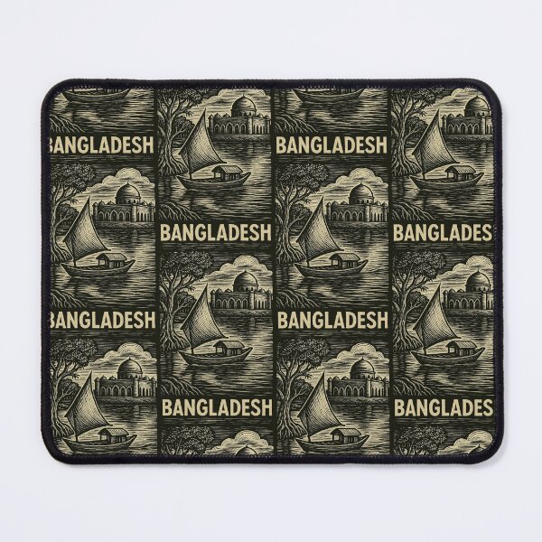 Item preview, Bangladesh Linocut Style designed and sold by Thistle-TShop.