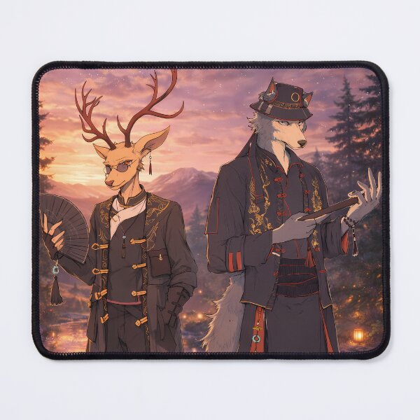 Item preview, Beastars - Legoshi & Louis Cover Image designed and sold by Bikash-A7.