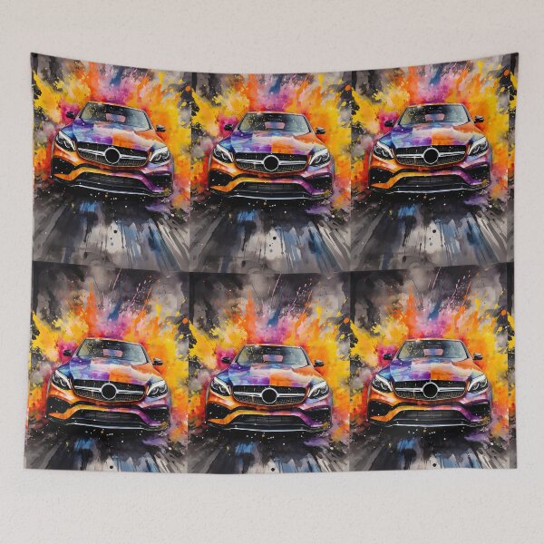 Item preview, Artistic Watercolor Illustration Of A Fast Exotic Car designed and sold by RevUpDesign.