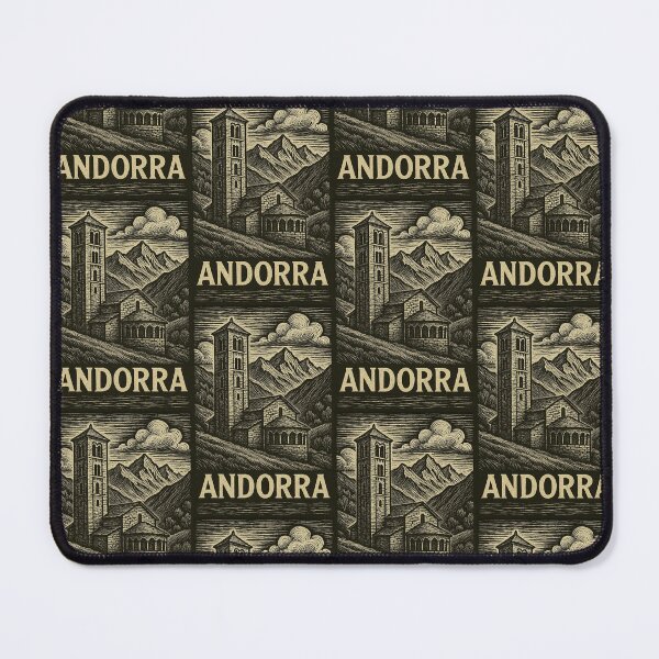 Item preview, Andorra Linocut Style designed and sold by Thistle-TShop.