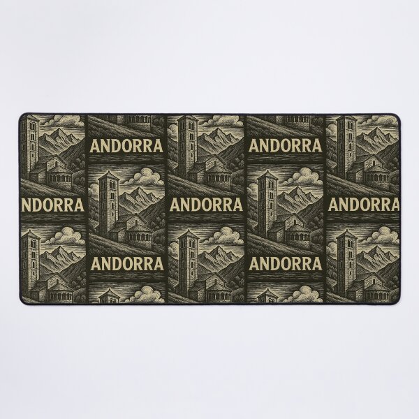 Item preview, Andorra Linocut Style designed and sold by Thistle-TShop.