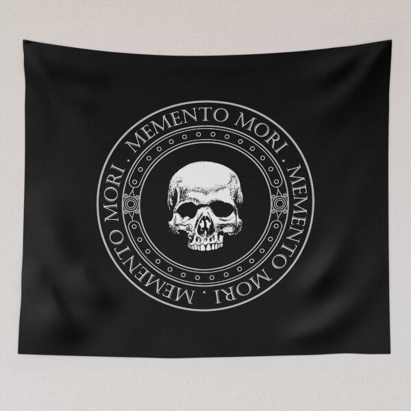 Item preview, Memento Mori Skull Latin designed and sold by caenpparpdp30.