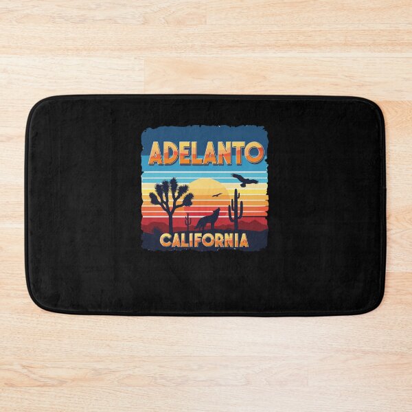 Item preview, Adelanto California CA Sunset Coyote Vulture Cactus Desert Californian designed and sold by PopStars1993.