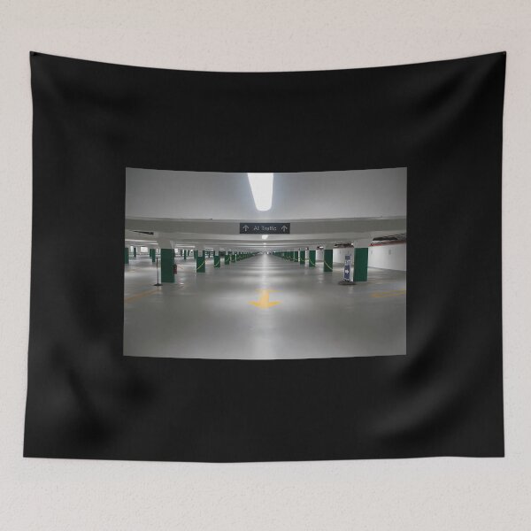 Item preview, Empty Parking Garage Liminal Space designed and sold by caenpparpdp30.