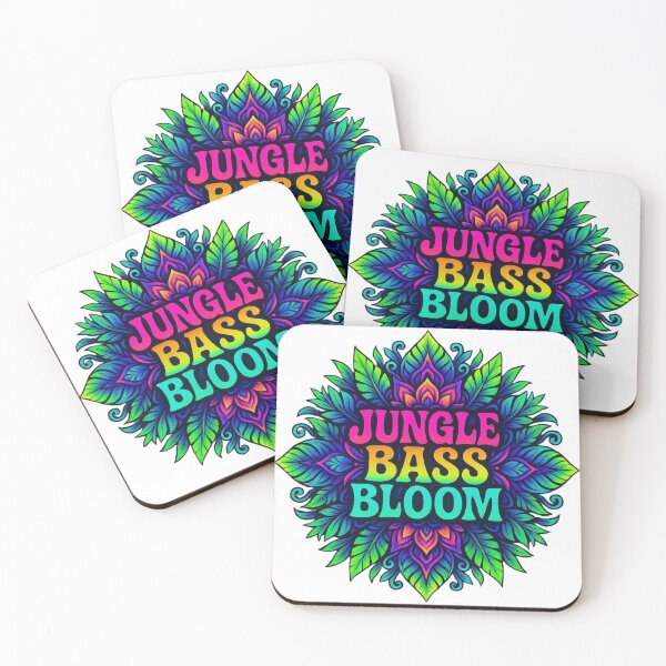 Item preview, Jungle Bass Bloom – Psychedelic Bass Mandala Artwork designed and sold by |TRSSHOP|.