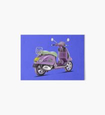Vespa Scooter Art Board
