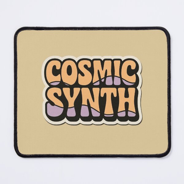 Item preview, Cosmic Synth – Retro Electronic Synthwave Typography Art designed and sold by |TRSSHOP|.