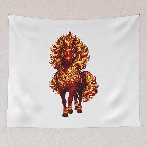Item preview, Imperial Flame Sovereign – Majestic Lunar New Year Fire Horse designed and sold by Vendeloc.