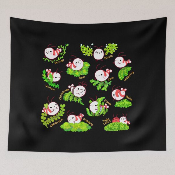 Item preview, Shy Shrimp And Moss Ball designed and sold by caenpparpdp30.