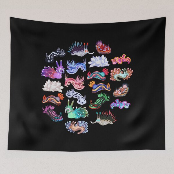 Item preview, Colorful Nudibranch Sea Slug designed and sold by caenpparpdp30.