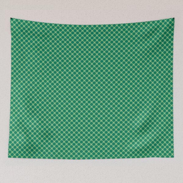 Item preview, Green Polkadots designed and sold by HarrisHouseDesigns.
