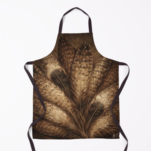 Item preview, Woodcock feathers in earthy tones designed and sold by TammyHunterArt.