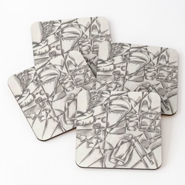 Item preview, Cubism charcoal study designed and sold by Kookie0702.