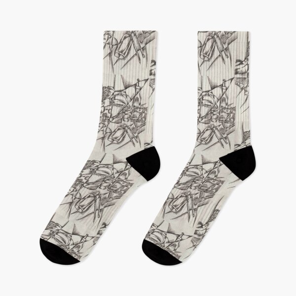 Item preview, Cubism charcoal study designed and sold by Kookie0702.