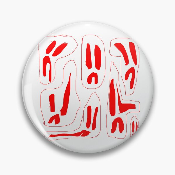Item preview, Frowny face red emo punk grunge scene trippy drippy designed and sold by roselily1111.