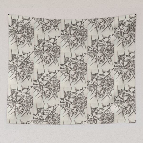 Item preview, Cubism charcoal study designed and sold by Kookie0702.