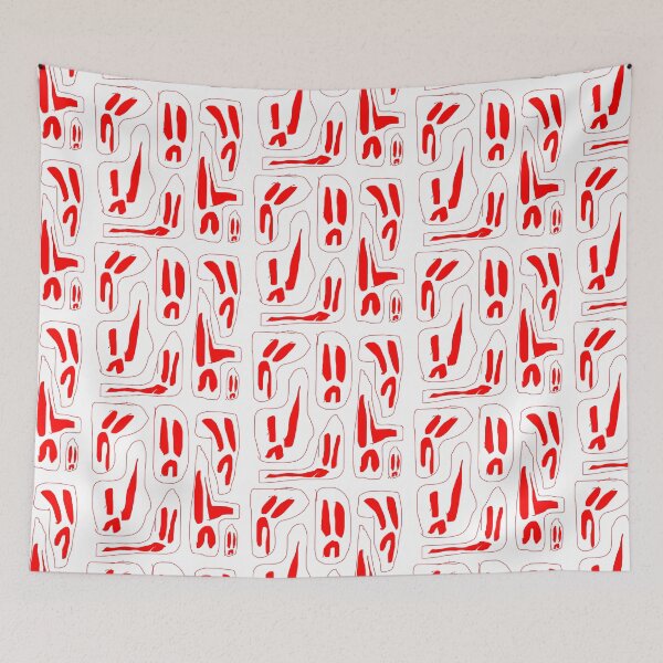 Item preview, Frowny face red emo punk grunge scene trippy drippy designed and sold by roselily1111.