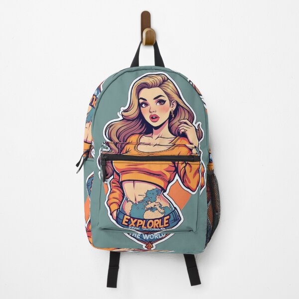 Item preview, Explore The World Travel Illustration Cartoon Art designed and sold by Neer arts.