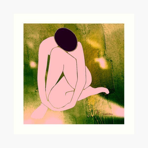 Reflective Art Print