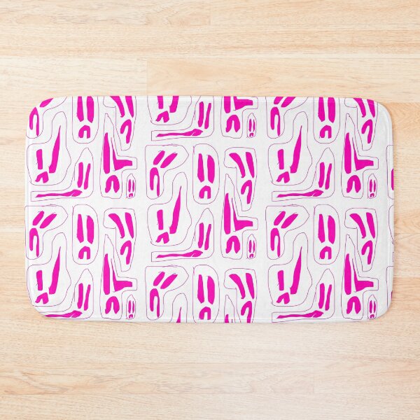 Item preview, Trippy hot pink frowny face emo punk grunge  designed and sold by roselily1111.