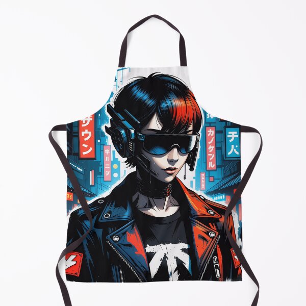 Item preview, Cyber Netrunner - Neon City Techwear designed and sold by RadaQueen.