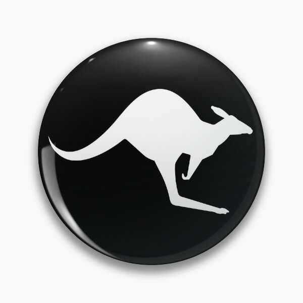 Item preview, Kangaroo Icon White designed and sold by sifis.