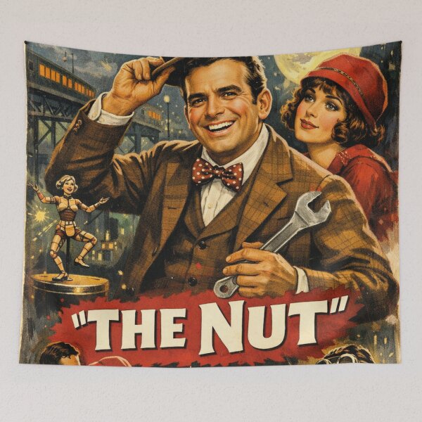 Item preview, Douglas Fairbanks The Nut Vintage Film designed and sold by Mauswohn.