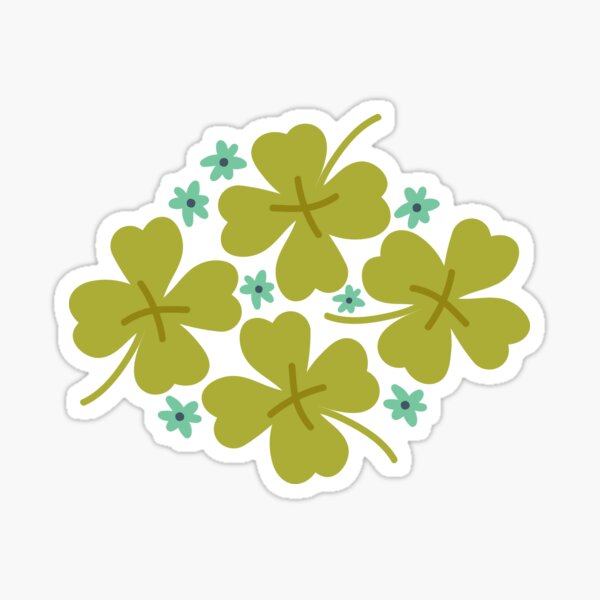 Clover Field Stickers Redbubble