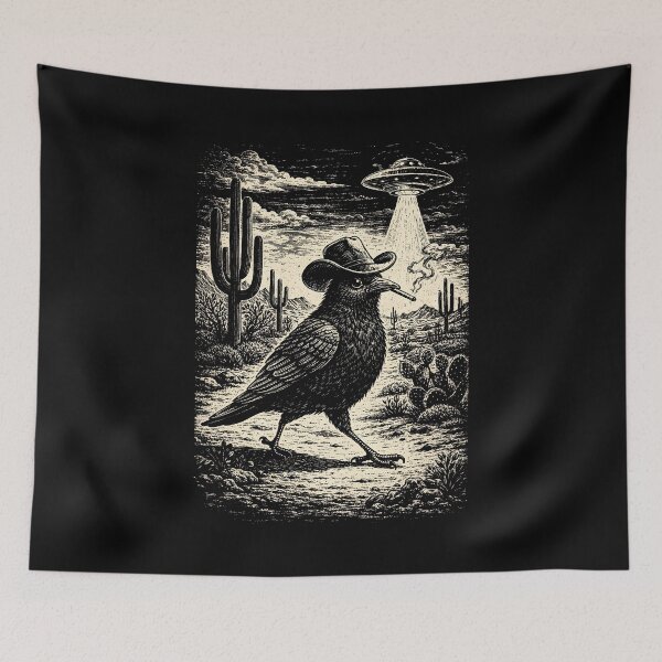 Item preview, Smoking Roadrunner UFO designed and sold by JODYSMORGAN.