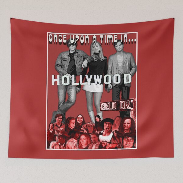 Artikelvorschau, Fan-Art zu Once Upon a Time in Hollywood – Quentin Tarantino entworfen und verkauft von Elle Gee Graphic Art & Design.