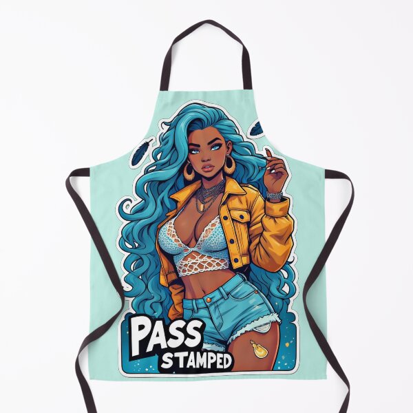 Item preview, Stamped Passport Girl Pop Art designed and sold by Neer arts.