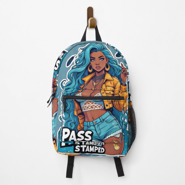 Item preview, Stamped Passport Girl Pop Art designed and sold by Neer arts.