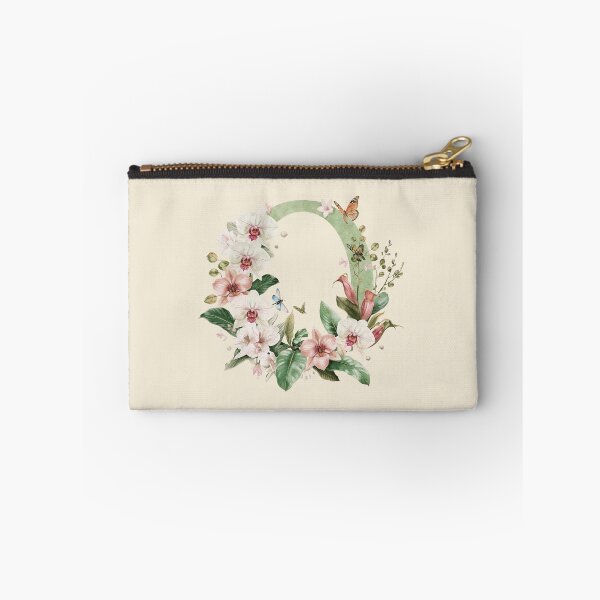 Item preview, Elegant Botanical Letter O Monogram – Floral Orchid & Butterfly Illustration | Nature-Inspired Aesthetic Decor designed and sold by AmenAlways.