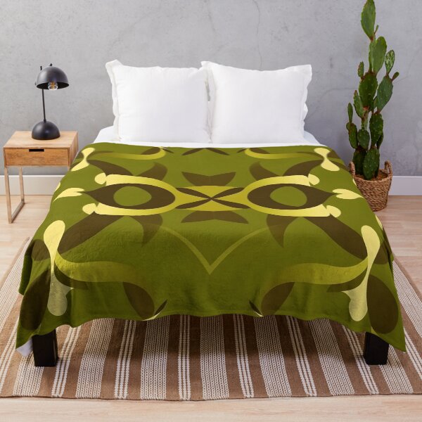 Item preview, Mid Century Olive Green Pattern designed and sold by GraphicsClub.