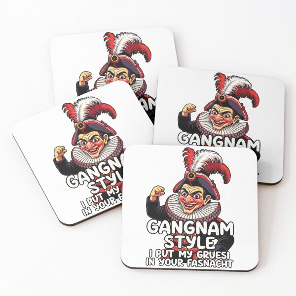 Item preview, Gangnam Style Fasnacht T-Shirt | Funny Carnival Costume Design | German Fasching Humor Shirt & Sticker designed and sold by Sushikidsntoddlers.