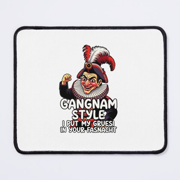 Item preview, Gangnam Style Fasnacht T-Shirt | Funny Carnival Costume Design | German Fasching Humor Shirt & Sticker designed and sold by Sushikidsntoddlers.