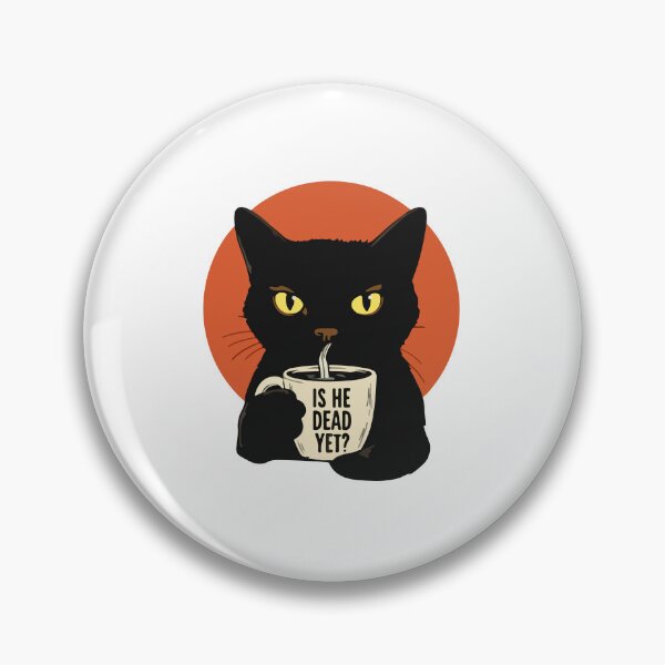 Aperçu de l'œuvre Est-il mort ? Manifestation du Chat Noir, subtilité politique, FDT, Résister et Persévérer créée et vendue par MotivaChic.