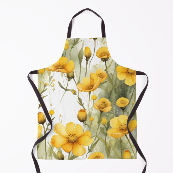 Item preview,  Yellow Wild Flowers Seamless Pattern – Botanical Floral Repeat designed and sold by sana designer.