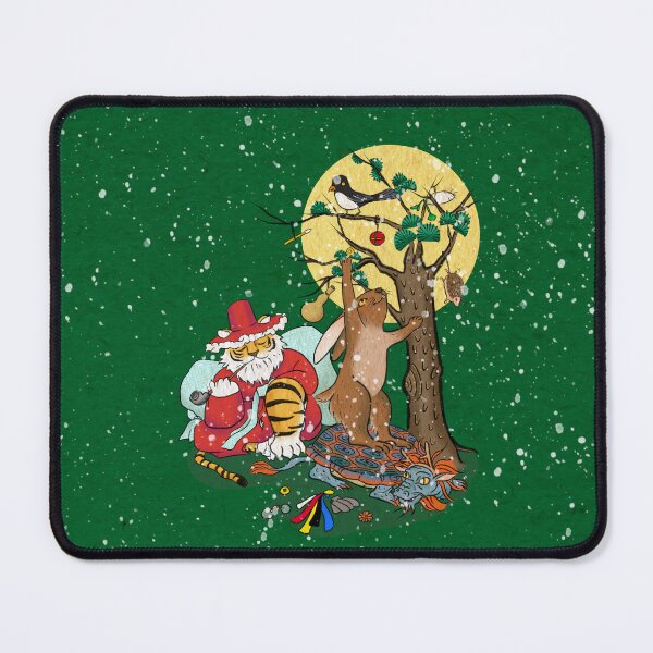 Item preview, Evergreen Celebration: The Odd Christmas Tree in the Winter Forest  designed and sold by QamarART Paintings.