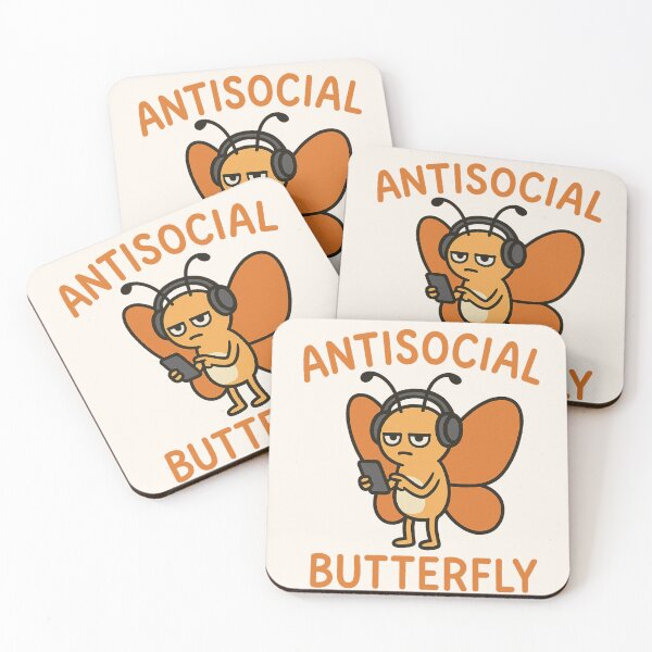 Item preview, Antisocial Butterfly designed and sold by Regal Rev.