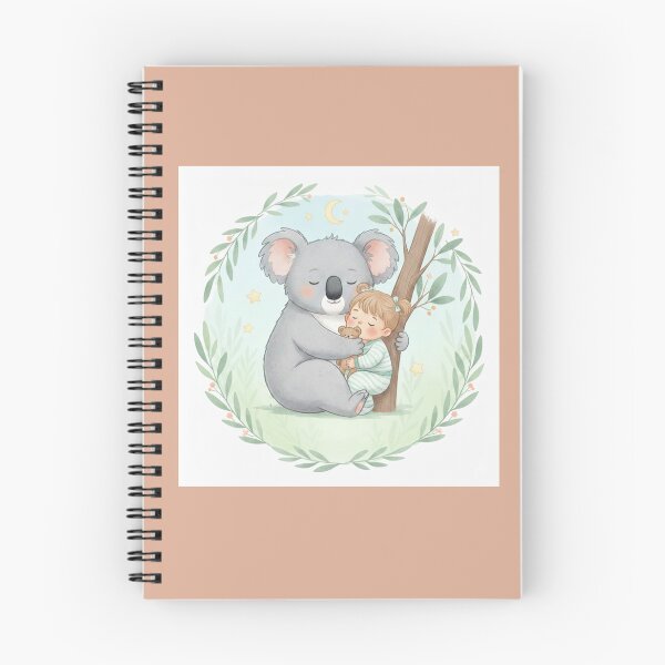 Item preview, Cuddly Koala with sleeping baby girl designed and sold by TB-73.
