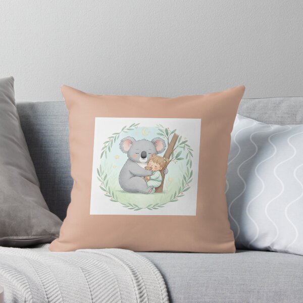 Item preview, Cuddly Koala with sleeping baby girl designed and sold by TB-73.